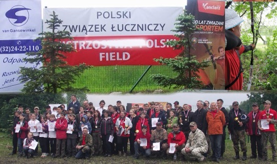 Protokół z Mistrzostw Polski w łucznictwie polowym - Field